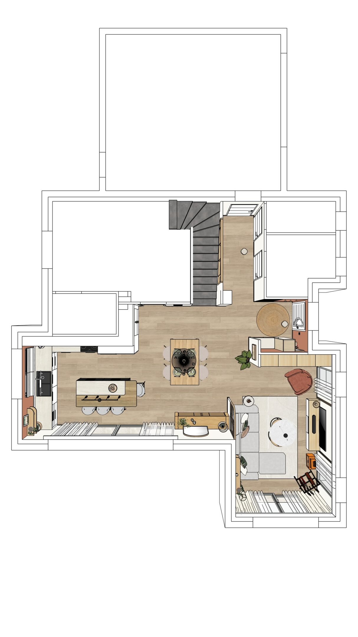 PROJET - Étoile sur Rhône - 

Aménagement & décoration d’une pièce de vie de 40 m² pensée dans une ambiance douce et chaleureuse, en conservant la majorité du mobilier existant de ma cliente.

Vous aussi, transformez votre intérieur sans tout changer, discutons de votre projet ✨

#decoratricedinterieur #decoratriceinterieur #decoratrice #architecteinterieur #architectedinterieur